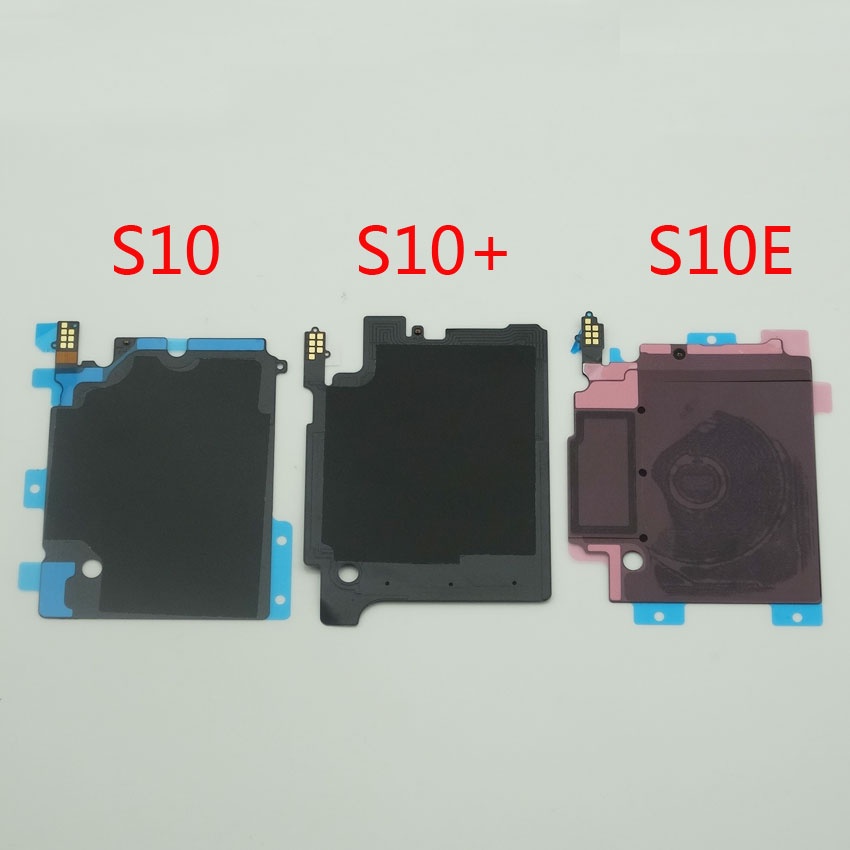 ชิปแผงชาร์จไร้สาย พร้อมสติกเกอร์คอยล์เสาอากาศ NFC สําหรับ Samsung Galaxy s10 s10+ s10 plus s10 5g