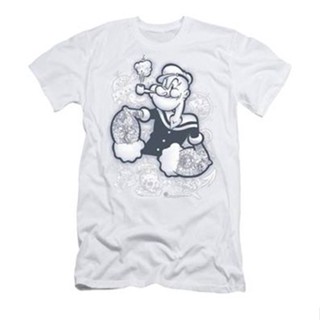 Popeye - Tattooed T-Shirt เสื้อยืดสไตล์เกาหลี เสื้อแฟชั่นผญ2022 อื่นๆ_03