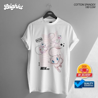 MEW Aesthetic Pokemon Anime Shirt 『Cotton Spandex』 Leighkt Collection_07