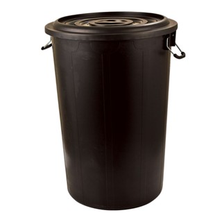 เซพแพ็ค 40 ขนาด ถังน้ำพร้อมฝา แกลลอนสีดำSavepak PlasticBucket+Lid 40Gallon Black