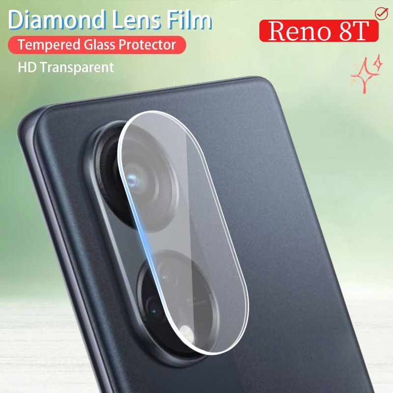 ฟิล์มกระจกนิรภัยกันรอยเลนส์กล้อง 3D สําหรับ OPPO Reno 8T 5G Reno8T A78 4G NFC A98 OPPOA98 A78NFC