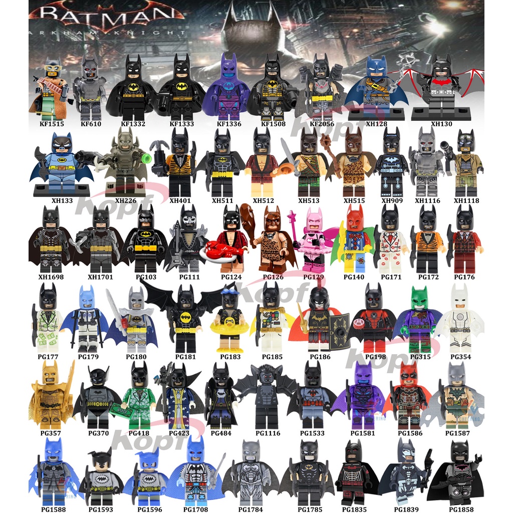 ฟิกเกอร์ Superhero Batman Series Justice League The Dark Knight ขนาดเล็ก ของเล่นสําหรับเด็ก