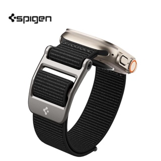 SPIGEN สายนาฬิกาข้อมือไนล่อน แบบยืดหยุ่น สําหรับ Apple Watch Series ultra 49 มม. 45 มม. 44 มม. 42 มม. iwatch Series ultra 8 7 6 SE 5 4