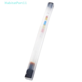 Habitatport เครื่องวัดไฮโดรมิเตอร์ สเกลสามชั้น สําหรับทดสอบเบียร์ และไวน์ 1 2 ชิ้น