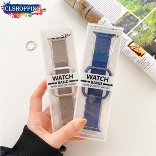2 in 1 สายนาฬิกาข้อมือสเตนเลส และเคส สําหรับ Apple Watch Series Ultra 8 7 6 3 4 5 SE Band 42 มม. 38 มม. 44 มม. 40 มม. 45 มม. 41 มม.