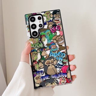 【NFT Ape】casetify เคสโทรศัพท์มือถือแบบนิ่ม TPU กันกระแทก ลายแฟชั่น คุณภาพสูง สําหรับ Samsung s23ultra s23 s22+ s22ultra s21 21+ s21ultra s20 s20+ s20ultra