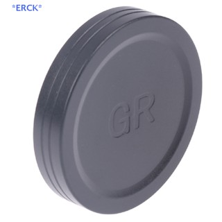 Erck&gt; ฝาครอบเลนส์โลหะ ทนทาน สําหรับ Ricoh GR3x GR IIIx GR III GR II GRIII