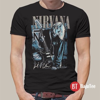 Nirvana Kurt Cobain Music Band Unisex Gildan Premium S to 5XL T-Shirt_03