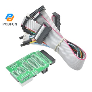 Jlink V8 V9 อะแดปเตอร์แผ่นรอง Jtag To Swd มัลติฟังก์ชั่นรองรับ Ulink2 Stlink Diy Kit