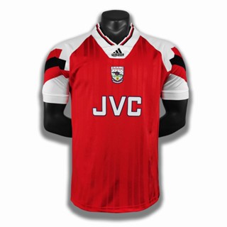 เสื้อกีฬาแขนสั้น ลายทีมชาติฟุตบอล Arsenal 1992 93 AAA สไตล์เรโทร ไซซ์ S-XXL