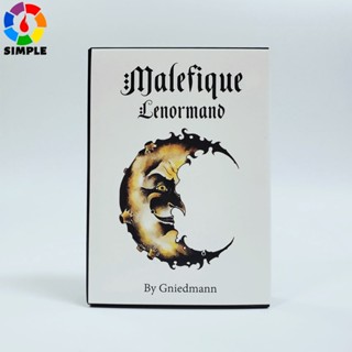 Malefique Lenormand Oracle Tarot Card Game