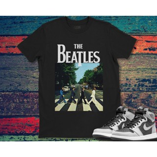 oversize T-shirt เสื้อยืด พิมพ์ลาย The Beatles Crossing Abbey Road เหมาะกับของขวัญ สําหรับผู้ชาย และผู้หญิง S-5XL