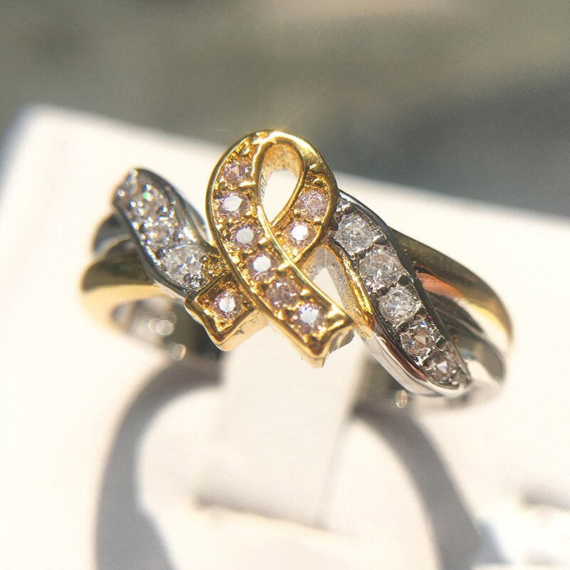 bls ออสเตรียคริสตัลแหวนทองสี Plata สี anelli ดอกไม้แหวน bague หมั้น anillos anel แหวนสำหรับงานแต่งงานแหวน 90z
