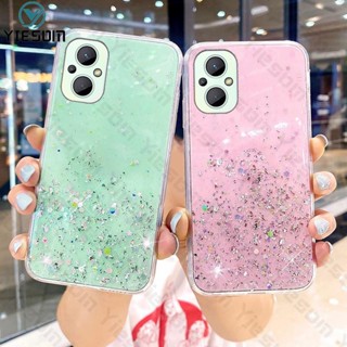 เคสโทรศัพท์ซิลิโคน TPU นิ่ม แบบใส ประดับกลิตเตอร์วิบวับ สําหรับ OPPO Reno 8 Pro 8Z 7Z 5G 7 8 4G