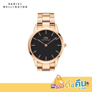 Daniel Wellington นาฬิกาข้อมือ Iconic Link RG Black 40มม สีโรสโกลด์