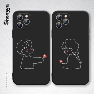 เคสโทรศัพท์มือถือแบบนิ่ม TPU ลายดอกไม้ สําหรับ iPhone 14 13 12 11 XS Pro Max Mini X XR 8 7 6 6S Plus 5 5S