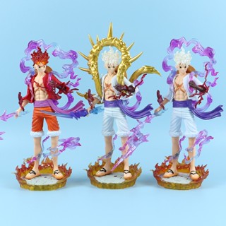 โมเดลฟิกเกอร์ One Piece Nika Luffy Gear 5 Q ของเล่นสําหรับเด็ก