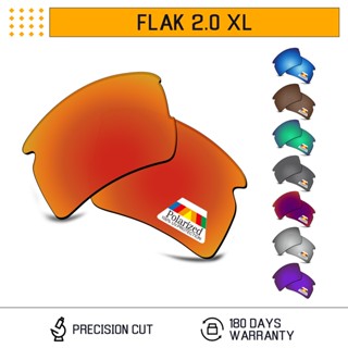 Bwake เลนส์โพลาไรซ์ แบบเปลี่ยน สําหรับแว่นตากันแดด Oakley Flak 2.0 XL OO9188