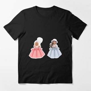 เสื้อยืดอินเทรนด์ผู้ชายอินเทรนด์ผู้หญิงเสื้อยืด พิมพ์ลาย Roblox Princess สําหรับเด็กผู้หญิงS-3XL_02