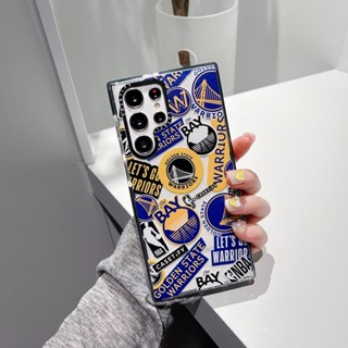 【ปัตตาเลี่ยนทีม Nba Warriors】Casetify เคสโทรศัพท์มือถือแบบนิ่ม TPU กันกระแทก ลายแฟชั่น คุณภาพสูง สําหรับ Samsung s23ultra s23 s22+ s22ultra s21 21+ s21ultra s20 s20+ s20ultra