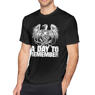 Huaditianmanเสื้อยืดผ้าฝ้ายพิมพ์ลายกราฟฟิค A Day To Remember สําหรับผู้ชาย