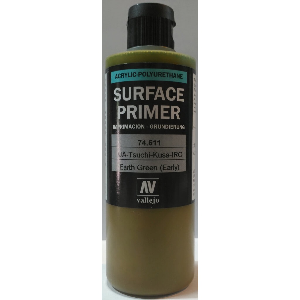 Vallejo Surface Primer 74.601 Grey 200mL