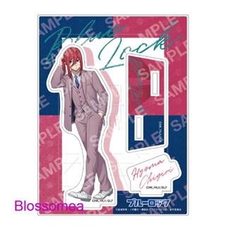 Blossomea โมเดลฟิกเกอร์อะคริลิค รูปการ์ตูนอนิเมะ Blue Lock Isagi Yoichi ของเล่นสําหรับเด็กนักเรียน