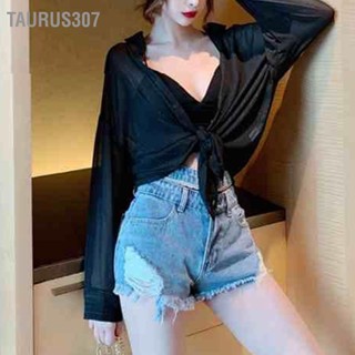 Taurus307 เสื้อเบาสบาย ระบายอากาศ หรูหรา มีสไตล์ ฤดูร้อน สําหรับผู้หญิง ท่องเที่ยว ปาร์ตี้ กลางแจ้ง