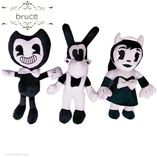 Bruce หมอนตุ๊กตานุ่ม รูปการ์ตูนอนิเมะ Bendy and the Ink ของเล่นสําหรับเด็ก