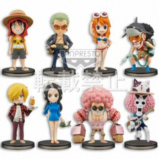 Straw Hat Pirates Film Z Set ของแท้ JP แมวทอง - WCF Banpresto [โมเดลวันพีช] (9 ตัว)