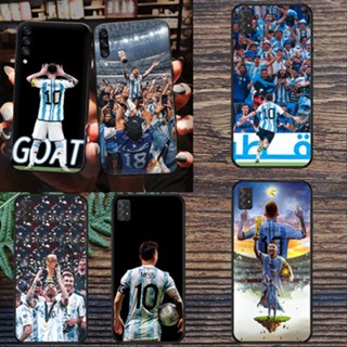 เคสโทรศัพท์มือถือแบบนิ่ม สีดํา สําหรับ Samsung Galaxy J6 J8 J2 Prime J5 Prime J4 Plus or J4 Prime J6 Plus or J6 Prime Messi P