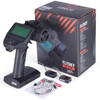 Flysky G7P รีโมตคอนโทรล และตัวรับส่งสัญญาณ R7P FS-R7P 7CH 2.4Ghz สําหรับรถไต่หิน รถบรรทุก เรือ หุ่นยนต์ FS-G7P