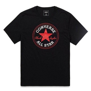 สินค้าใหม่มาใหม่ CONVERSE_Mens เสื้อยืดแขนสั้นกีฬา Street Style