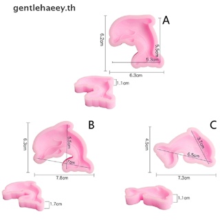 Gg แม่พิมพ์ซิลิโคน รูปปลาโลมา สําหรับทําช็อคโกแลต เค้ก