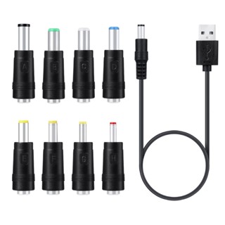 Rr สายชาร์จ 5V DC USB เป็น DC 5 5x2 1 มม. สําหรับเราเตอร์