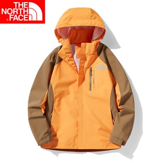 The North Face เสื้อแจ็กเก็ตกีฬา มีฮู้ด กันน้ํา ใช้งานกลางแจ้ง สําหรับผู้ชาย