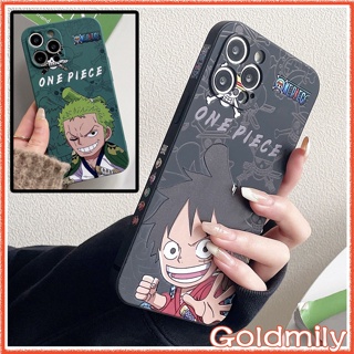 เคสไอโฟนลายแถบข้าง 🔥 Zoro &amp; Luffy การ์ตูน เคสซิลิโคนสำหรับ iPhone 14 Pro Max เคสไอโฟน7พลัส XS 11 6 plus mini เคสไอโฟน11 Apple iPhone 7plus 8 พลัส เคสi11 X Max เคสไอโฟน 12 13 SE2020 Xr เคส iPhone14 14pro 6s เคสไอโฟนxr วันพีชลูฟี่ Case