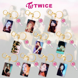 Twice พวงกุญแจอะคริลิค จี้รูปดาว สไตล์เกาหลี สําหรับผู้หญิง