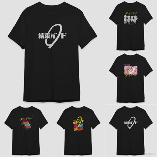 ใหม่ เสื้อยืดลําลอง แขนสั้น คอกลม พิมพ์ลายอนิเมะ Bocchi The Rock ทรงหลวม พลัสไซซ์ สําหรับผู้ชาย และผู้หญิง