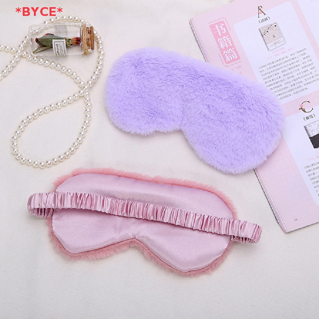 Byce> หน้ากากปิดตานอน ผ้ากํามะหยี่ขนนิ่ม น่ารัก ใหม่