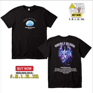 Rimuru X VALDORA TEMPEST TENSURA TENSEI SHITARA SLIME DATTA KEN Anime Printed T-Shirt For Men_01