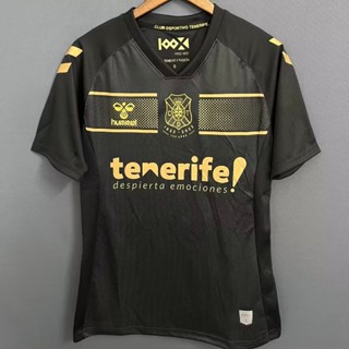 เสื้อกีฬาแขนสั้น ลายทีมชาติฟุตบอล Tenerife Away Jersey 22-23 ไซซ์ S-XXL AAA