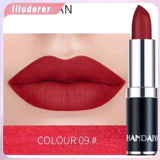 Handaiyan ลิปสติก Matte Lipmatte Waterproof Lipstik Long Lasting Lipstick Hitam Velvet Lip Matte Makeup HO