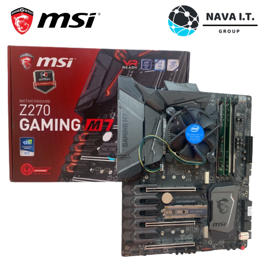 ⚡️กรุงเทพฯด่วน1ชั่วโมง⚡️ MSI MAINBOARD (เมนบอร์ด) 1151 Z270 GAMING M7