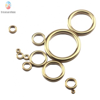 【TRSBX】Portable Rod Guide Ring Spares Tools 3pcs Ceramic Fishing Gold Durable