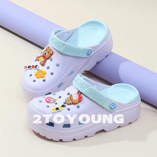 2TOYOUNG รองเท้า รองเท้าแตะผู้หญิง อบอุ่นสบาย Fashion 2023 NEW FB1607
