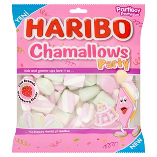 ฮาริโบ้ชาร์ลมาโลว์ปาร์ตี้ CHAMALLOWS 150 กรัมHARIBOPARTY 150 G.