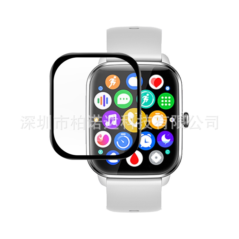 3D โค้งป้องกันฟิล์มสําหรับ COLMI C61 สมาร์ทวอท์ชแบบเต็มหน้าจอสําหรับ COLMI C 61