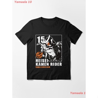 เสื้อยืดผ้าฝ้ายพิมพ์ลายขายดีKamen Rider Gaim Heisei Rider Anniversary Essential T-Shirt เสื้อยืดพิมลาย เสื้อยืดผู้ห_02