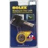 SOLEX กุญแจ+ล็อคจานเบรค+มอเตอร์ไซค์ รุ่น 9025 (สีเหลือง) motorcycle-locks T1